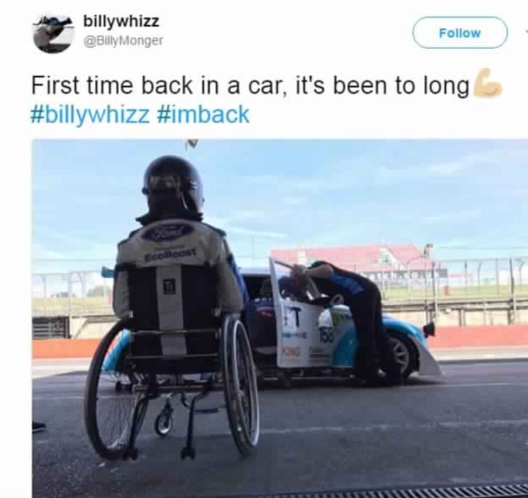 المتسابق بيلي مونجر