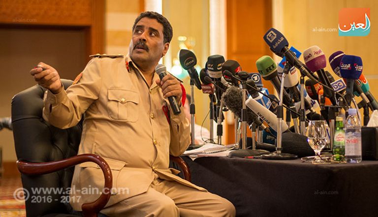 العقيد أحمد المسماري، المتحدث باسم الجيش الليبي