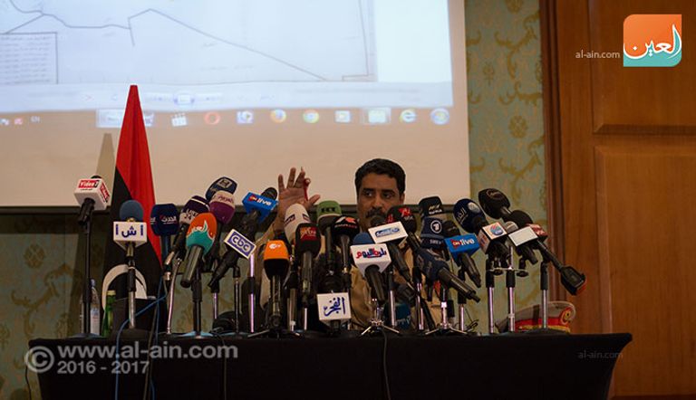 العقيد أحمد المسماري، المتحدث باسم الجيش الليبي