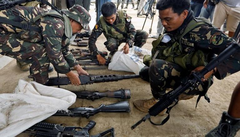 الجيش الفلبينى يكافح لإنهاء المعارك فى ماراوي - رويترز