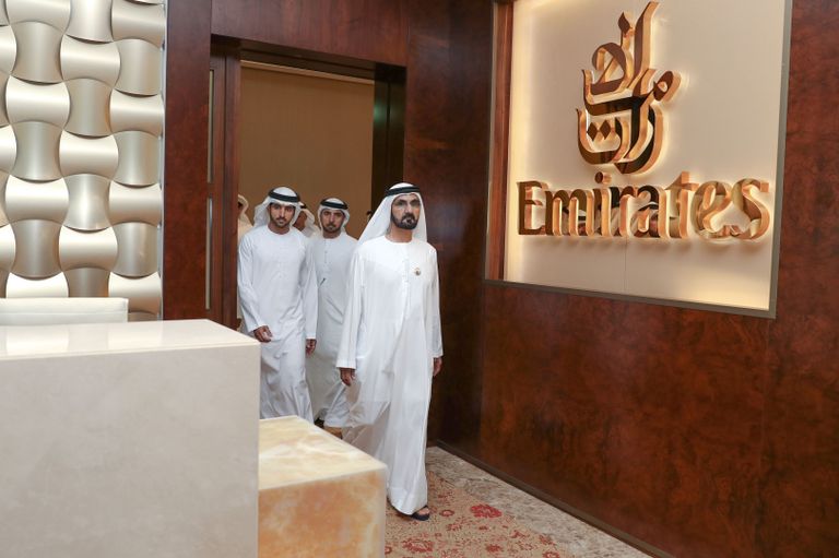 محمد بن راشد يطمئن على حركة المسافرين عبر مطار دبي الدولي