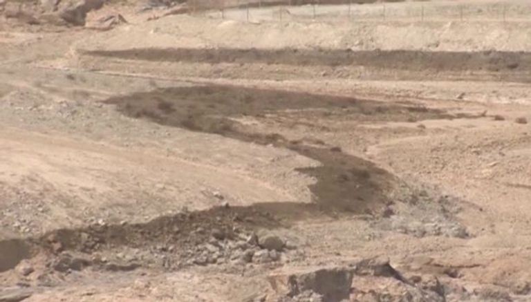 تسونامي مياه سامة يجتاح صحراء في إسرائيل