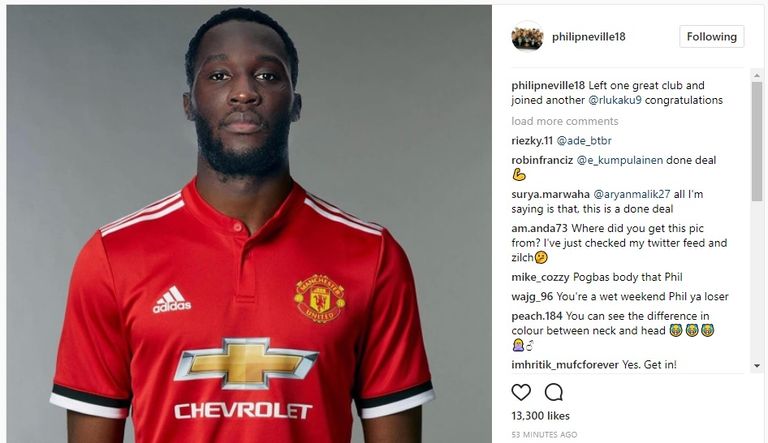 روميلو لوكاكو وفيل نيفيل