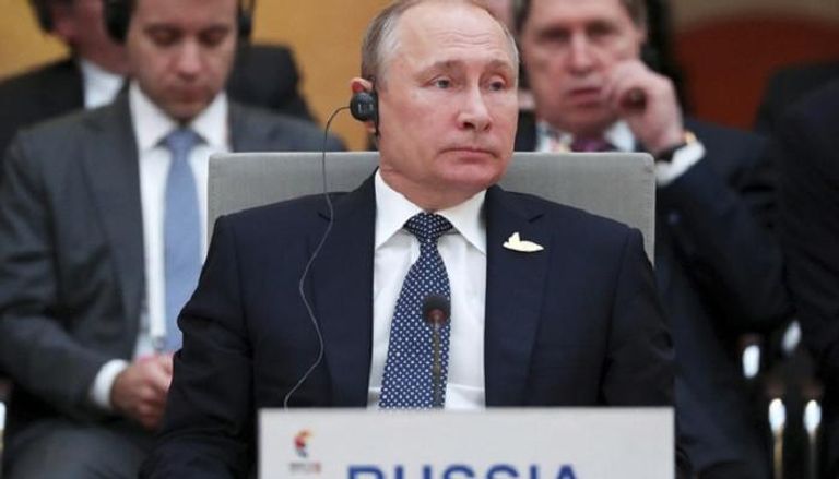 بوتين خلال لقائه زعماء "بريكس" على هامش قمة "العشرين"