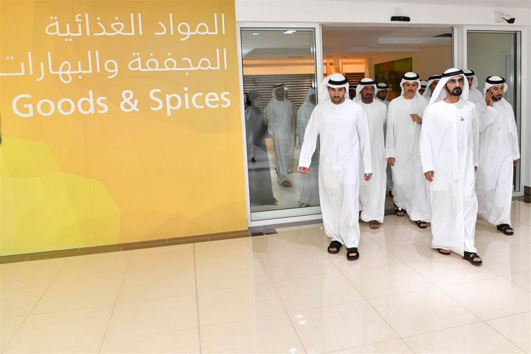 محمد بن راشد يتفقد