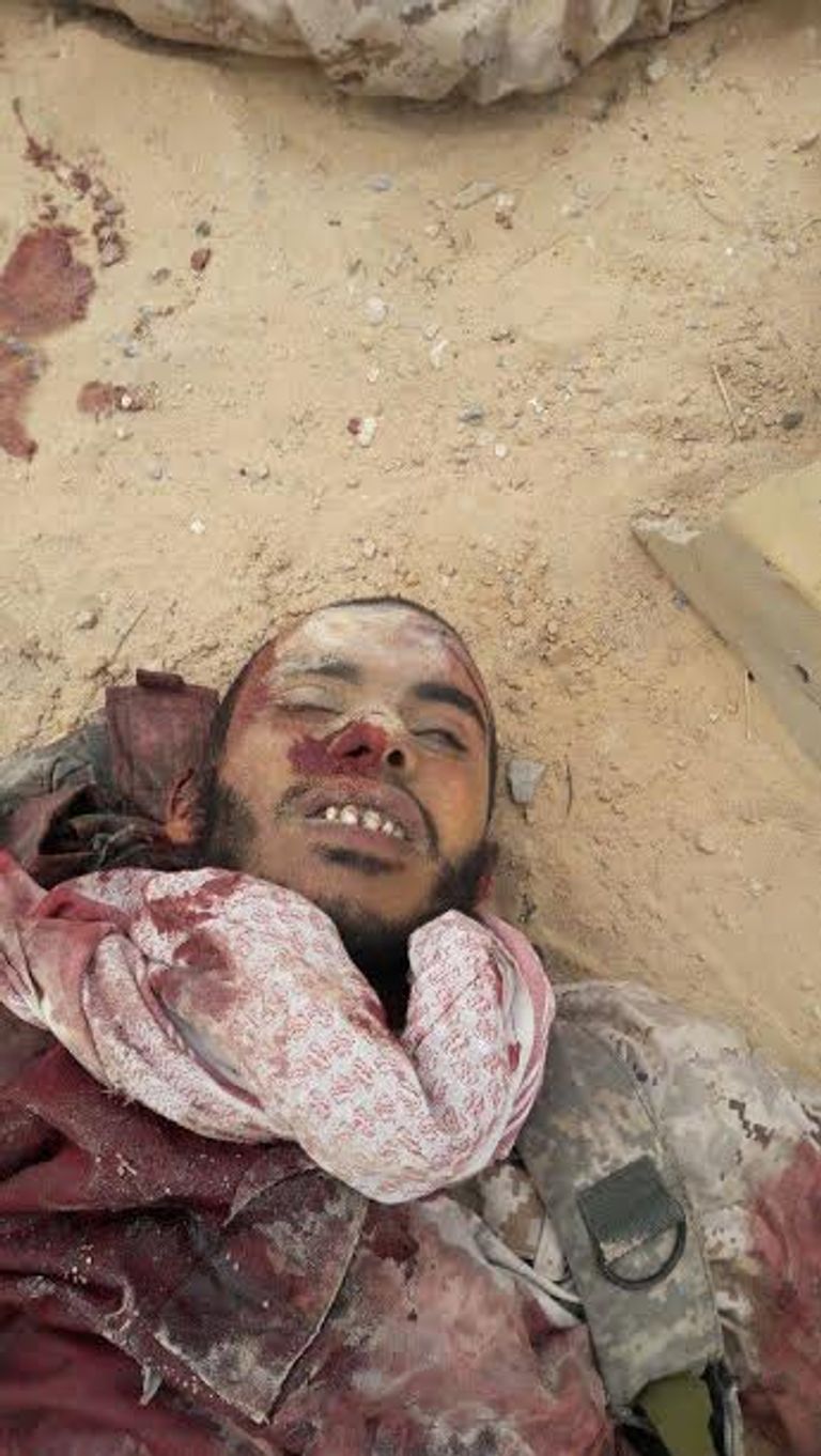 قتلى العناصر التكفيرية في رفح قوات الجيش المصري في سيناء (أرشيفية)