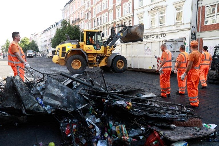 أعمال الشغب والعنف التي قامت بها جماعات يسارية