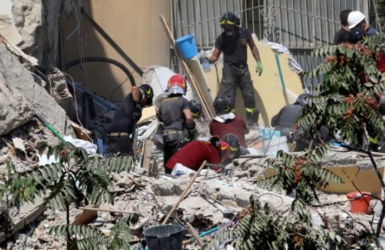 قوات الحماية المدنية تبحث عن مفقودين