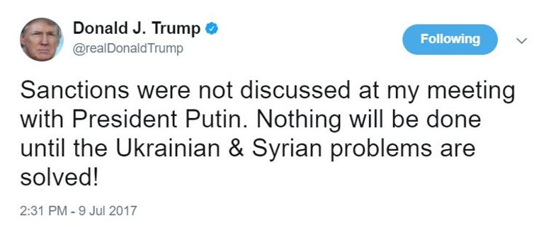 ترامب وبوتين خلال لقائهما في قمة مجموعة العشرين (رويترز)