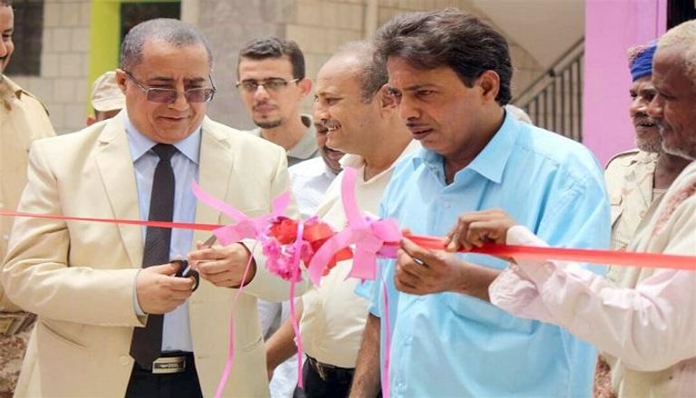 افتتاح عدة مشاريع تعليمية في لحج اليمنية
