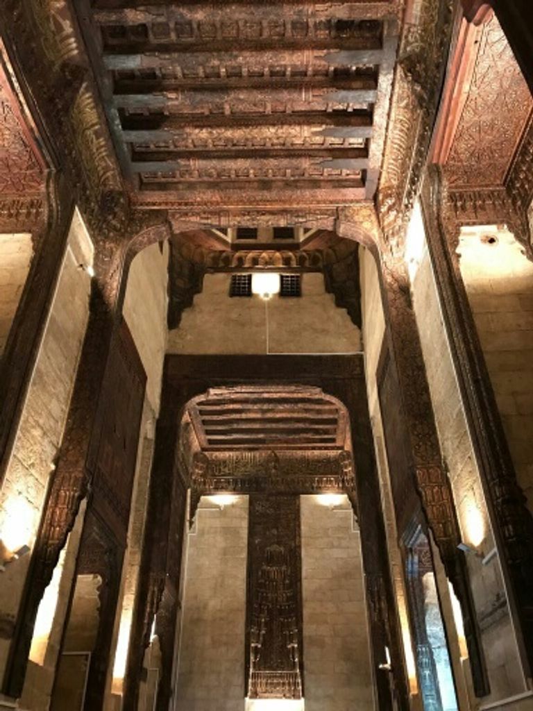 خلال افتتاح المباني الأثرية بعد ترميمها