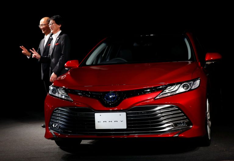 سيارة تويوتا كامري 2018 الجديدة (رويترز)