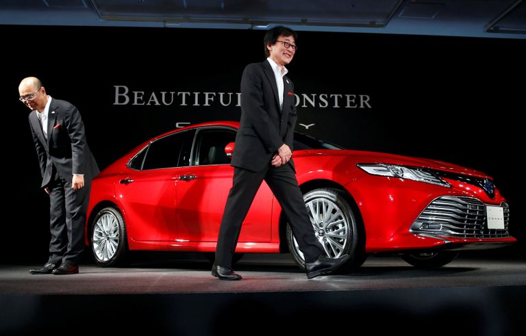 سيارة تويوتا كامري 2018 الجديدة (رويترز)