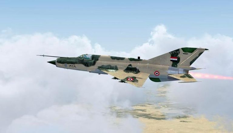 طائرة حربية سورية