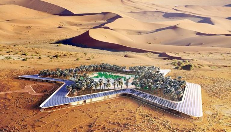 مشروع منتجعات صديقة للبيئة في صحراء ليوا