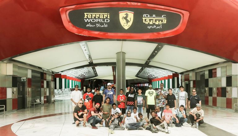 خلال زيارة الطلاب المتفوقين لدولة الإمارت