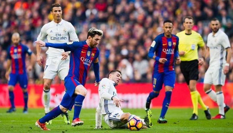 برشلونة أمام ريال مدريد