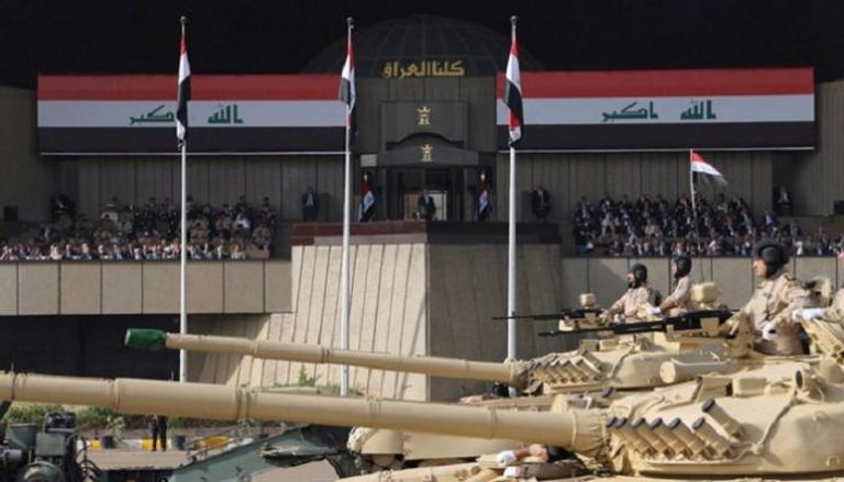 استعراض عسكري للقوات العراقية