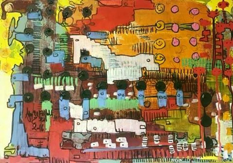  من أعمال الفنان عاصم عبدالفتاح