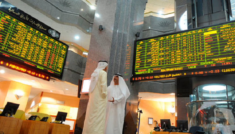 صورة أرشيفية لأسواق المال الإماراتية