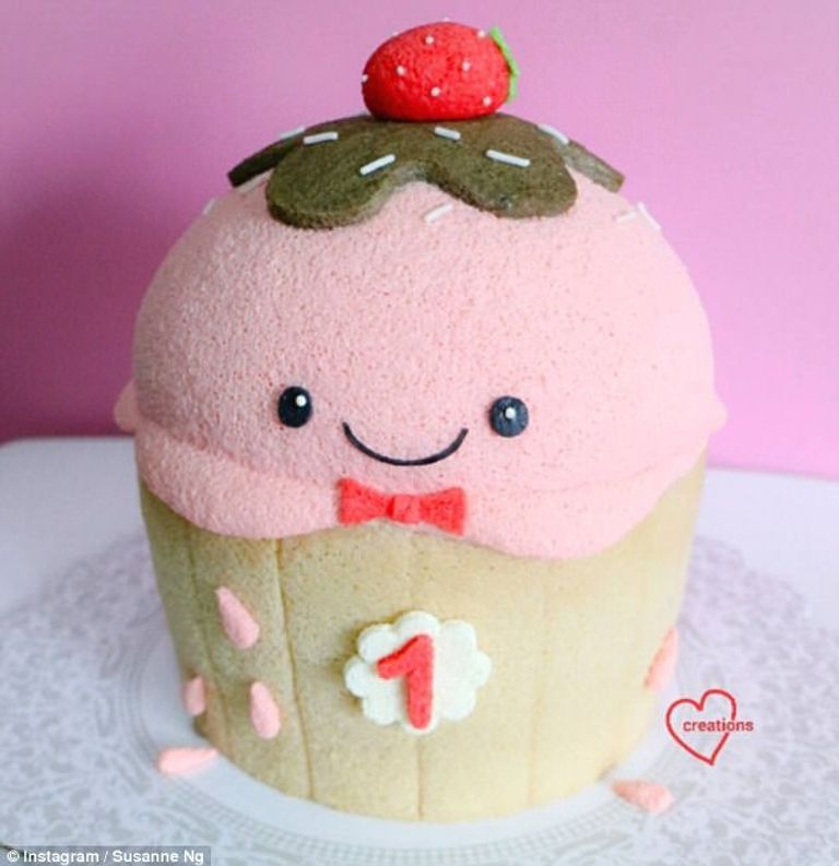 كعكة الشيفون