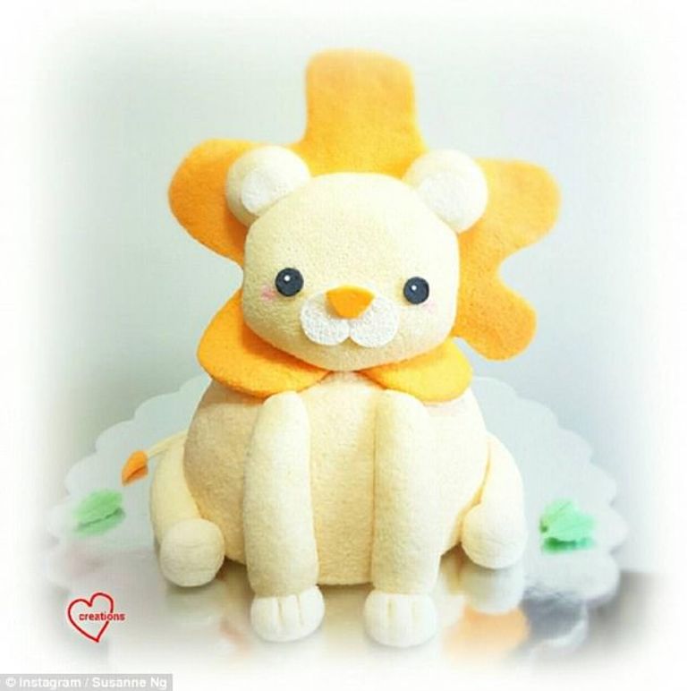 كعكة الشيفون