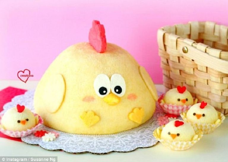 كعكة الشيفون