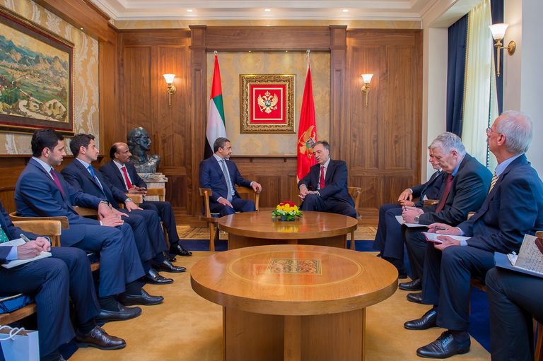 الشيخ عبدالله بن زايد آل نهيان وفيليب فويانوفيش