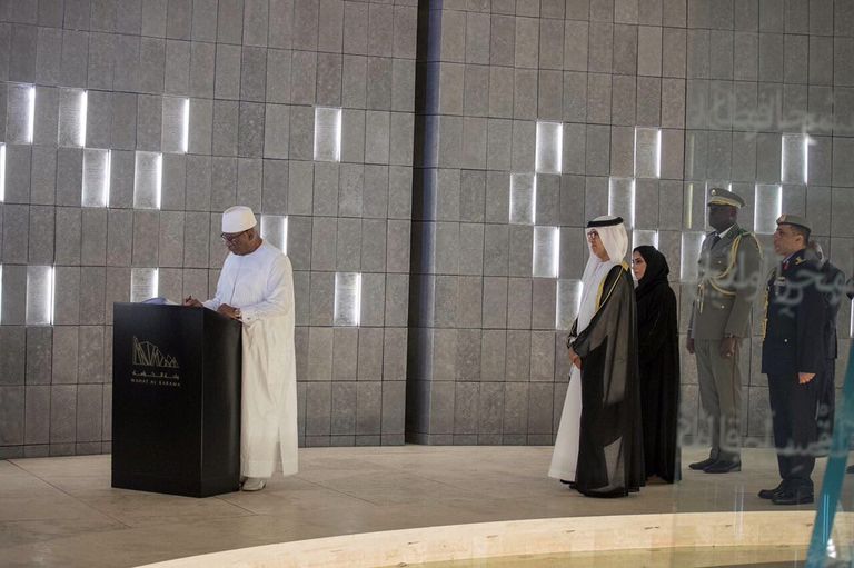 زيارة رئيس جمهورية مالي إلى واحة الكرامة