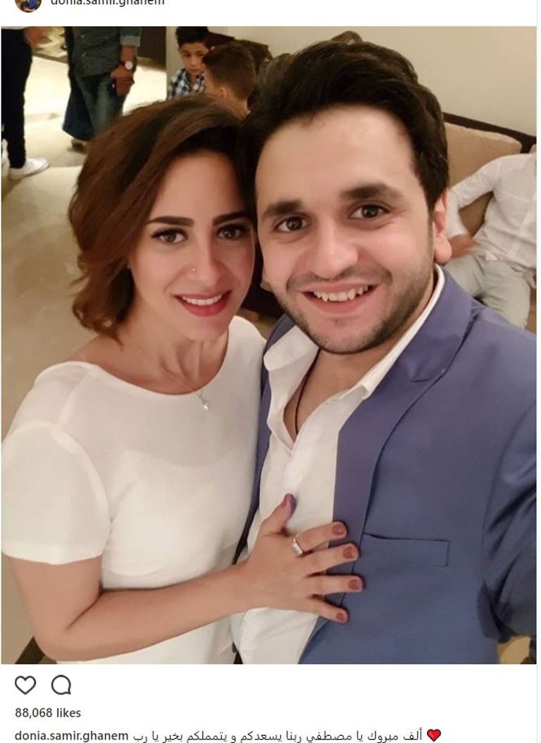 مصطفى خاطر وعروسه