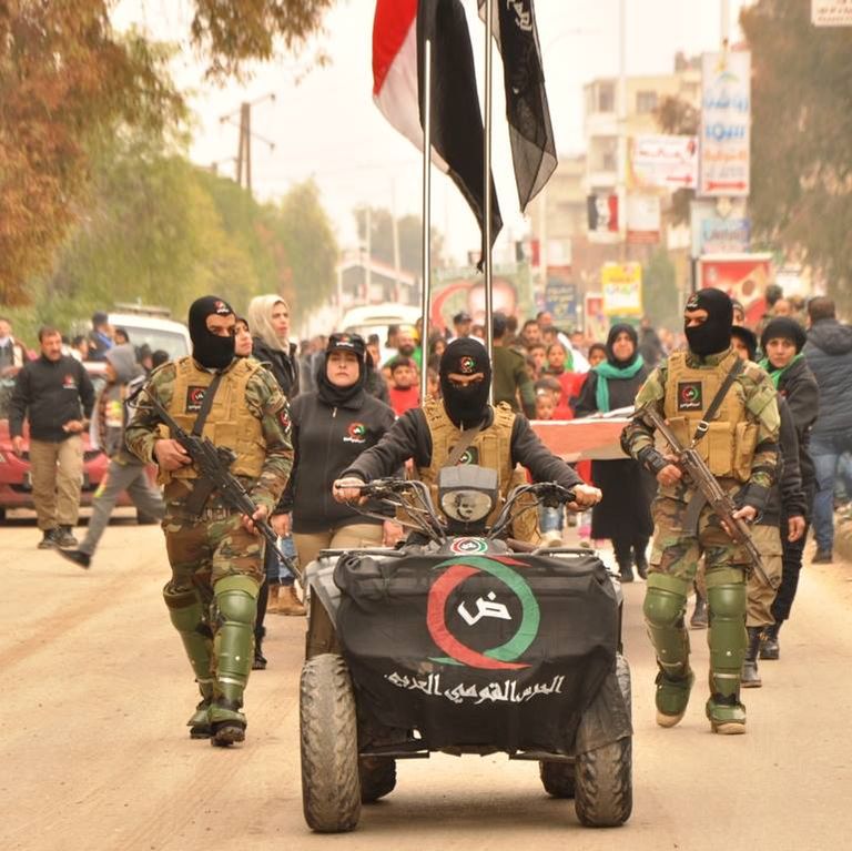 مليشيا الحرس القومي العربي الموالية لإيران