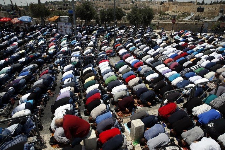 مواجهات بين جيش الاحتلال والمصلين (الفرنسية)