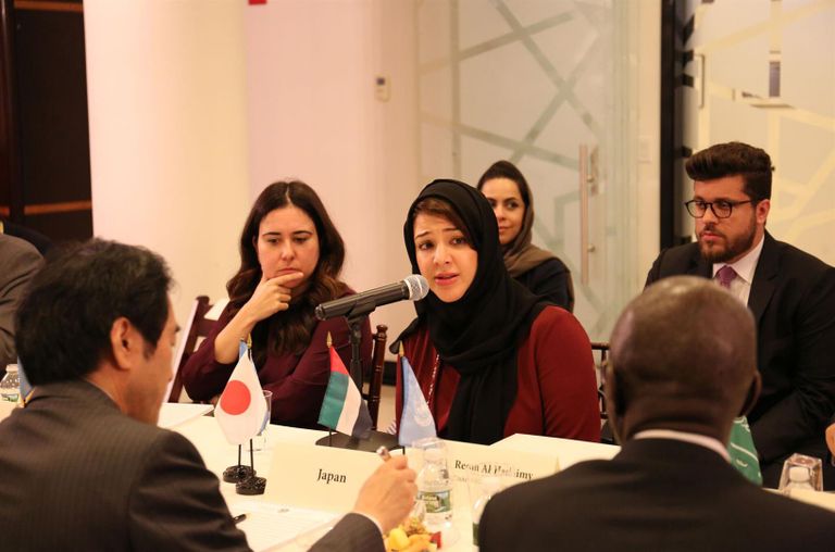 ريم الهاشمي تلتقي الأمين العام للأمم المتحدة