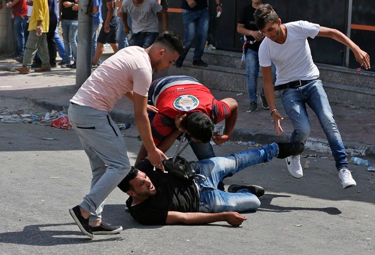 جمعة "النفير" دفاعا عن الأقصى- أ.ف.ب