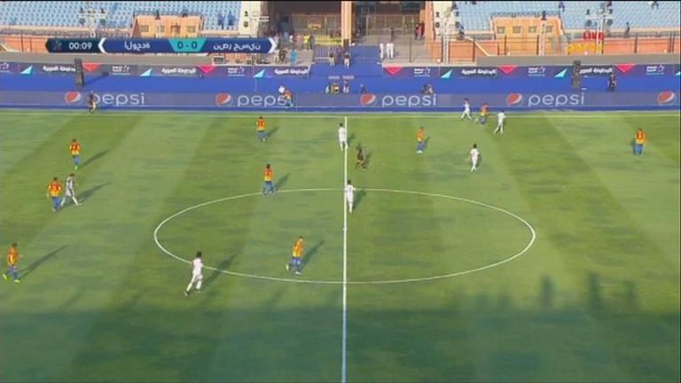 صورة من المباراة