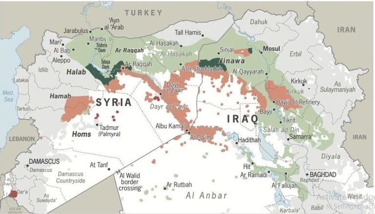 الحساب الرسمي للتحالف ضد داعش يعلن خسائر التنظيم