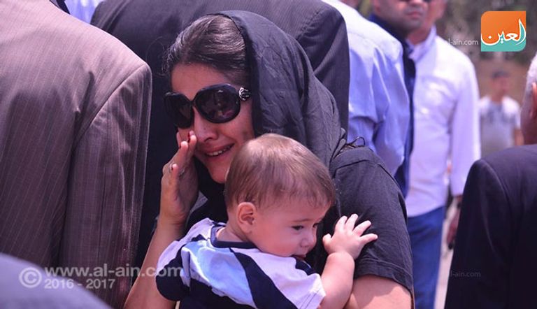 تشييع جنازة الفنان عمرو سمير من مسجد الشرطة بأكتوبر