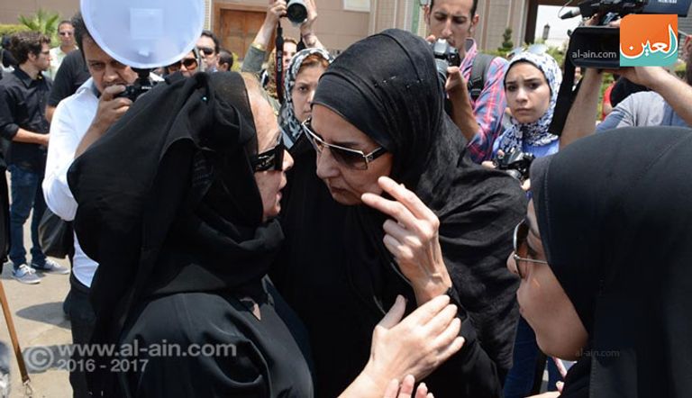 تشييع جنازة الفنان عمرو سمير من مسجد الشرطة بأكتوبر