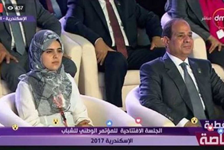 ياسين الزغبي- الشاب الذي خطف الأنظار في مؤتمر الإسكندرية