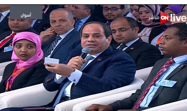 ياسين الزغبي- الشاب الذي خطف الأنظار في مؤتمر الإسكندرية