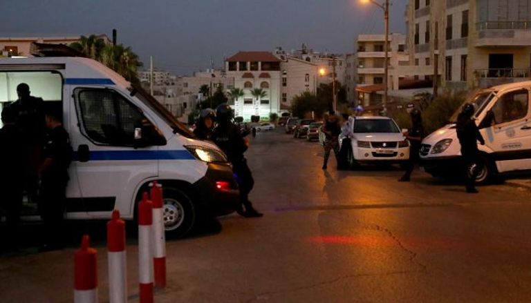 محيط السفارة الإسرائيلية في الأردن