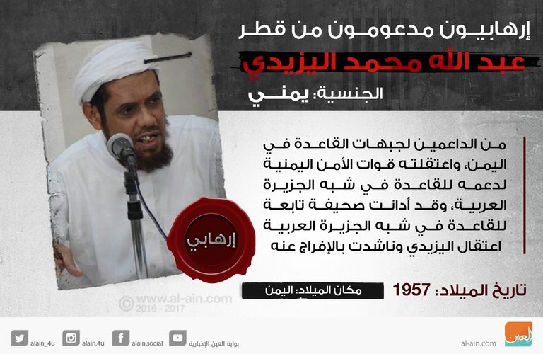 الإرهابي اليمني عبد الله محمد اليزيدي