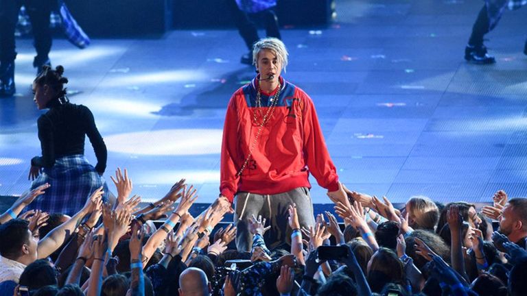 المطرب الكندي جاستن بيبر