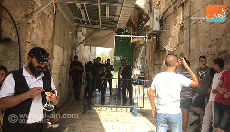 باب المجلس إحدى بوابات الأقصى