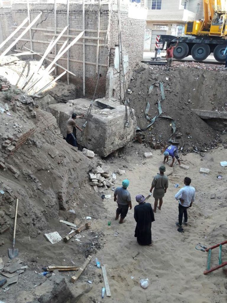 يعود أول اكتشاف لتلك المقبرة إلى خمسينيات القرن الماضي