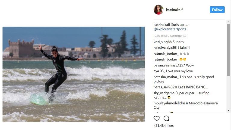 نجمة بوليوود كاترينا كيف