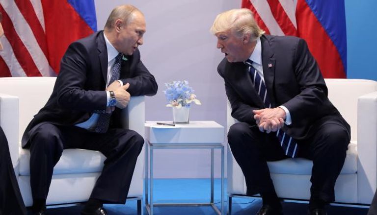 الرئيس الأمريكي دونالد ترامب والروسي فلاديمير بوتين