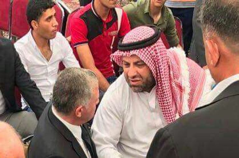 العاهل الأردني يقدم العزاء في قتيل السفارة الإسرائيلية
