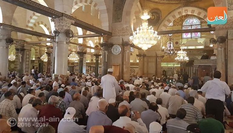 الصلاة داخل المسجد الأقصى اليوم