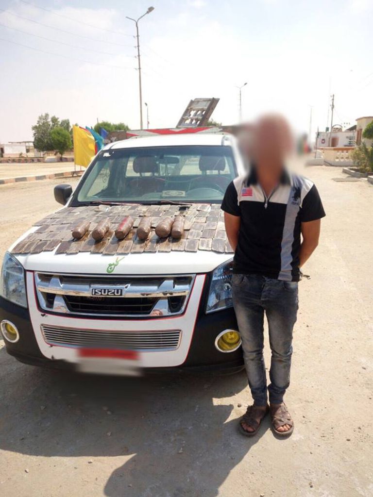 تدمير العبوات الناسفة - الجيش المصري 